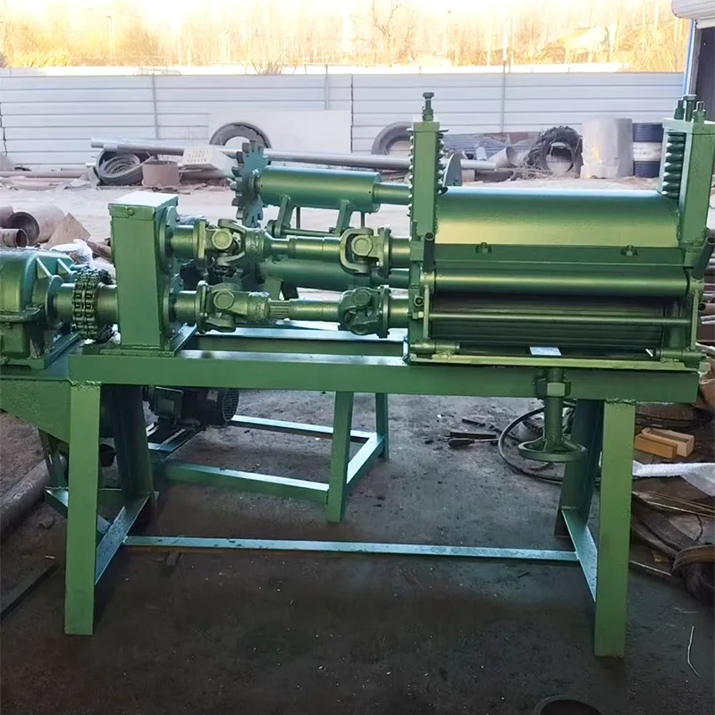Máquina aplanadora de chapa